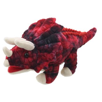 Triceratops - Red - Baby Dinos