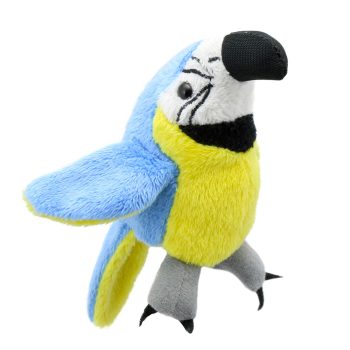 Blue & Gold Macaw - Finger Puppets