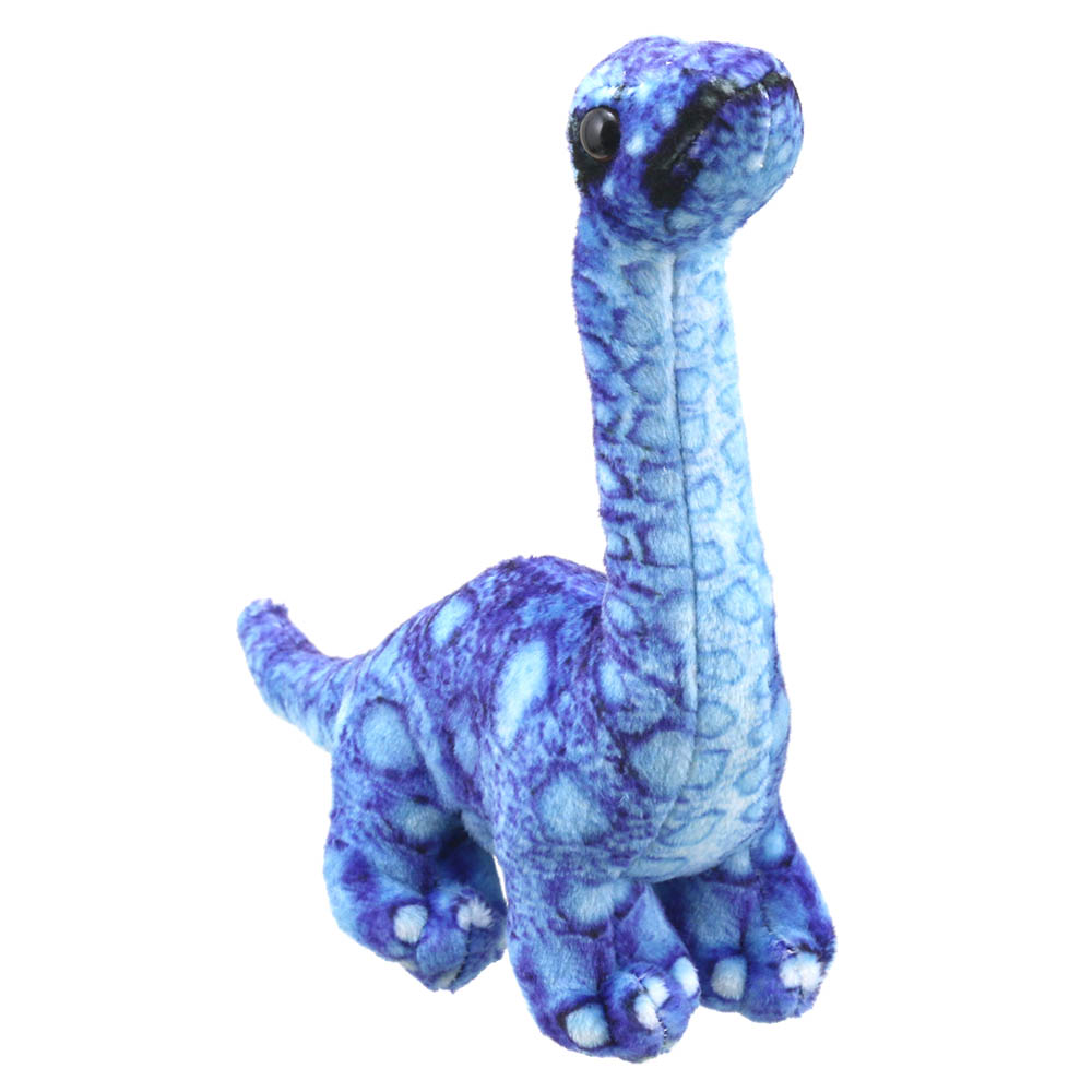 Brontosaurus (Blue) - Finger Puppets