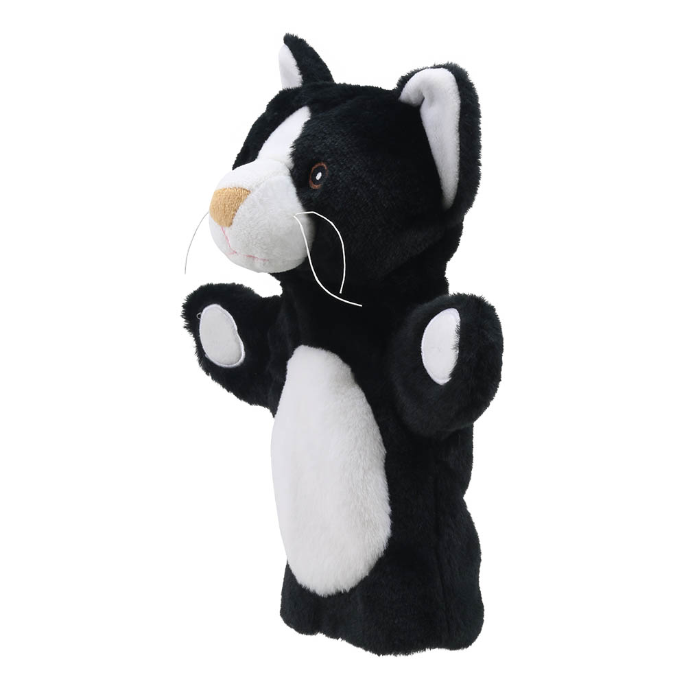 Cat (Black and White) - ECO Puppet Buddies - Animals