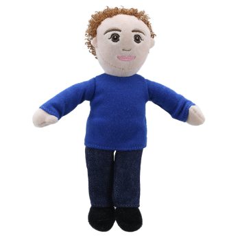 Finger Puppets: Dad (Blue Top)