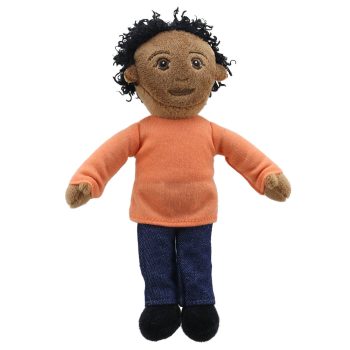 Finger Puppets: Dad (Orange Top)
