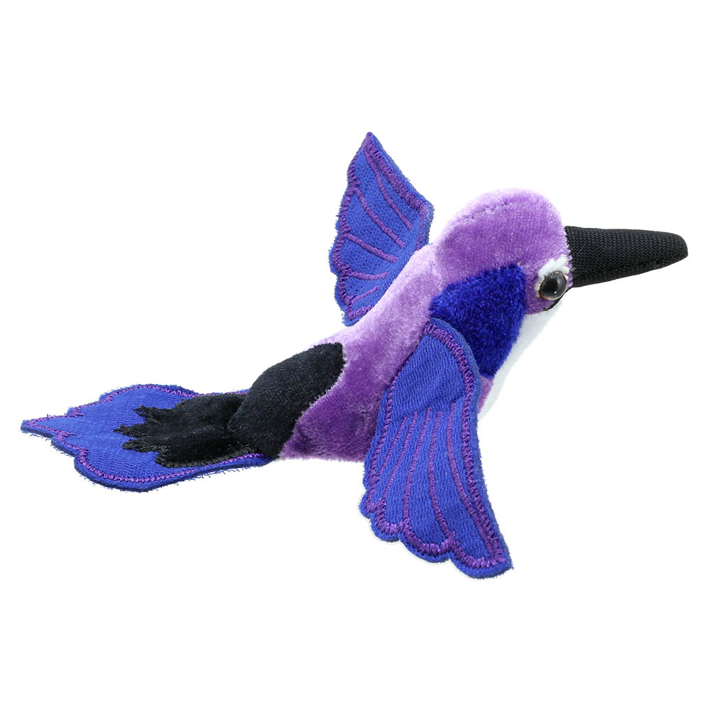 Hummingbird - Purple - Finger Puppets