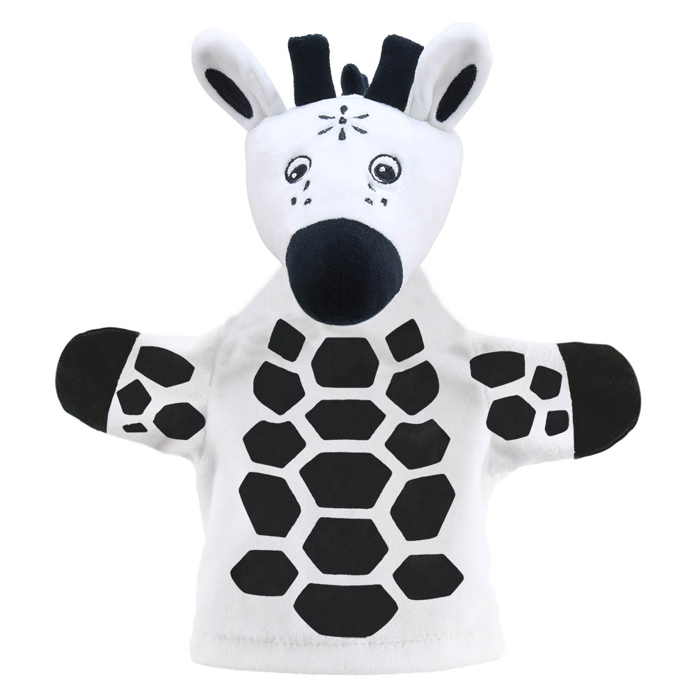Giraffe - My First Puppets Black and White