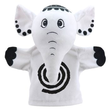 Elephant - My First Puppets Black and White