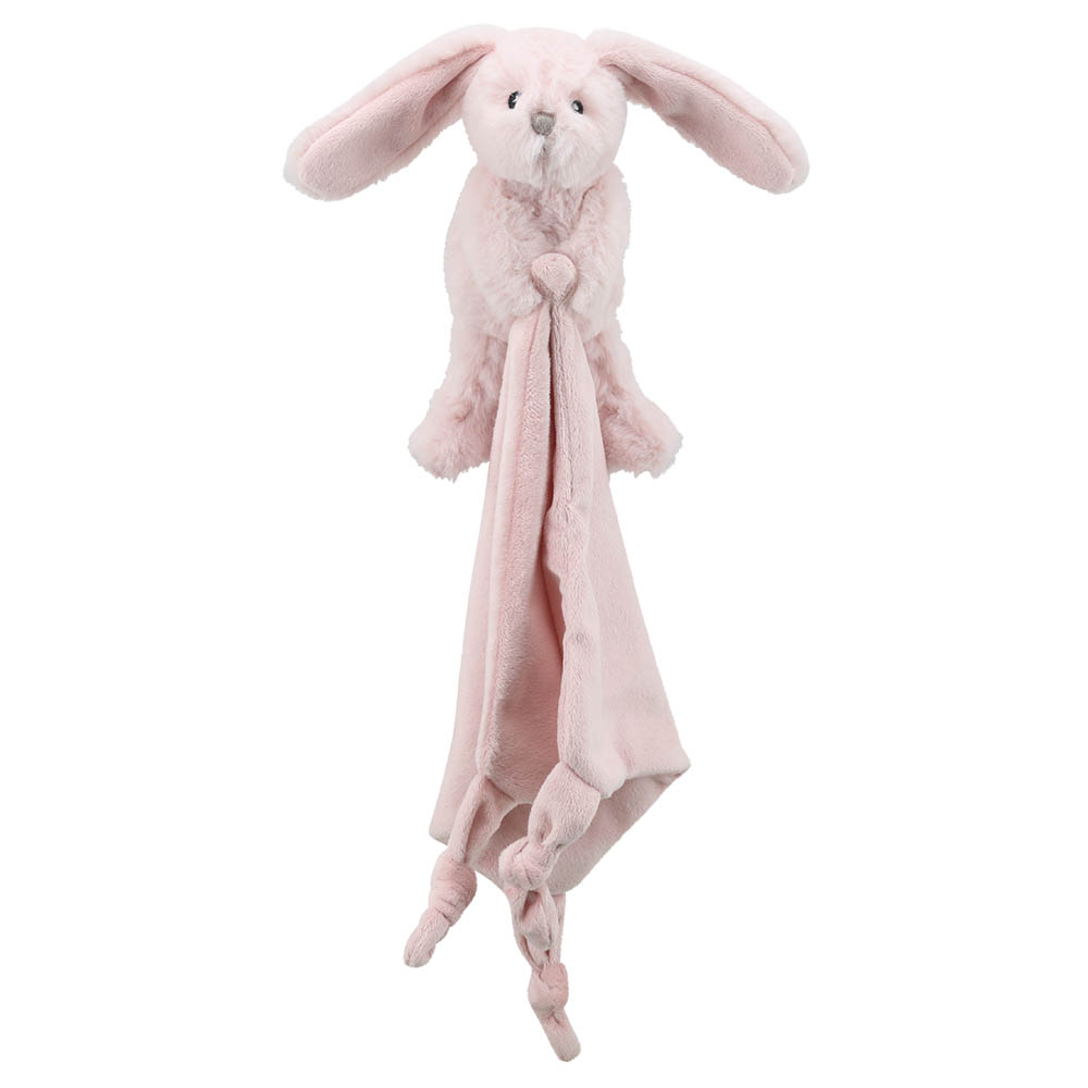 Bunny (Pink) - Finger Puppet Comforter