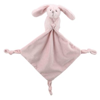 Bunny (Pink) - Finger Puppet Comforter
