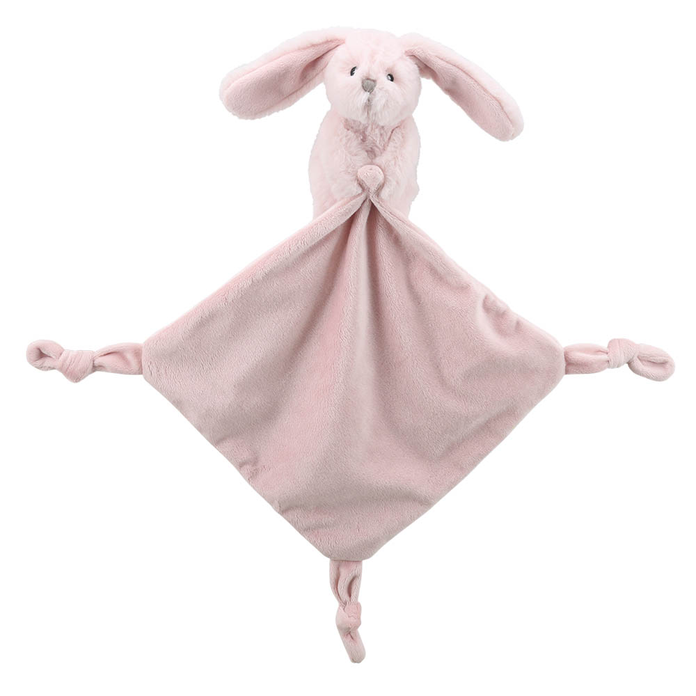 Bunny (Pink) - Finger Puppet Comforter