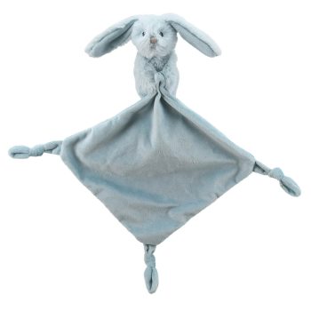 Bunny (Blue) - Finger Puppet Comforter