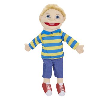 People Puppet Buddies: Medium Boy (Blue/Yellow Top)