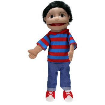 People Puppet Buddies: Medium Boy (Red/Blue Top)