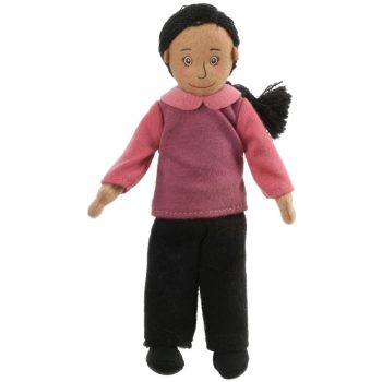 Mum - Pink Top - Finger Puppets