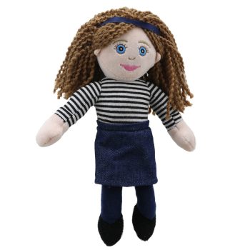 Finger Puppets: Mum (Stripy Outfit)