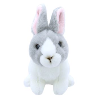 Rabbit (Grey & White) - Wilberry Minis