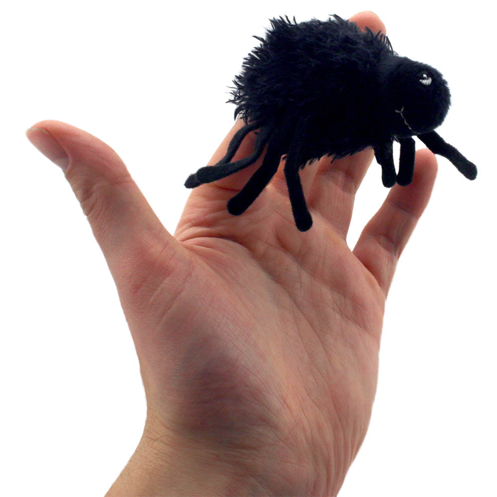Spider - Furry - Finger Puppets