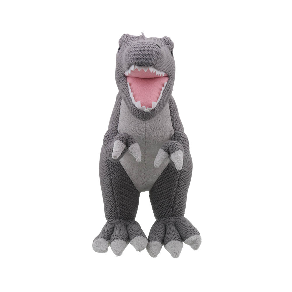 T-Rex Grey - Medium - Wilberry Knitted