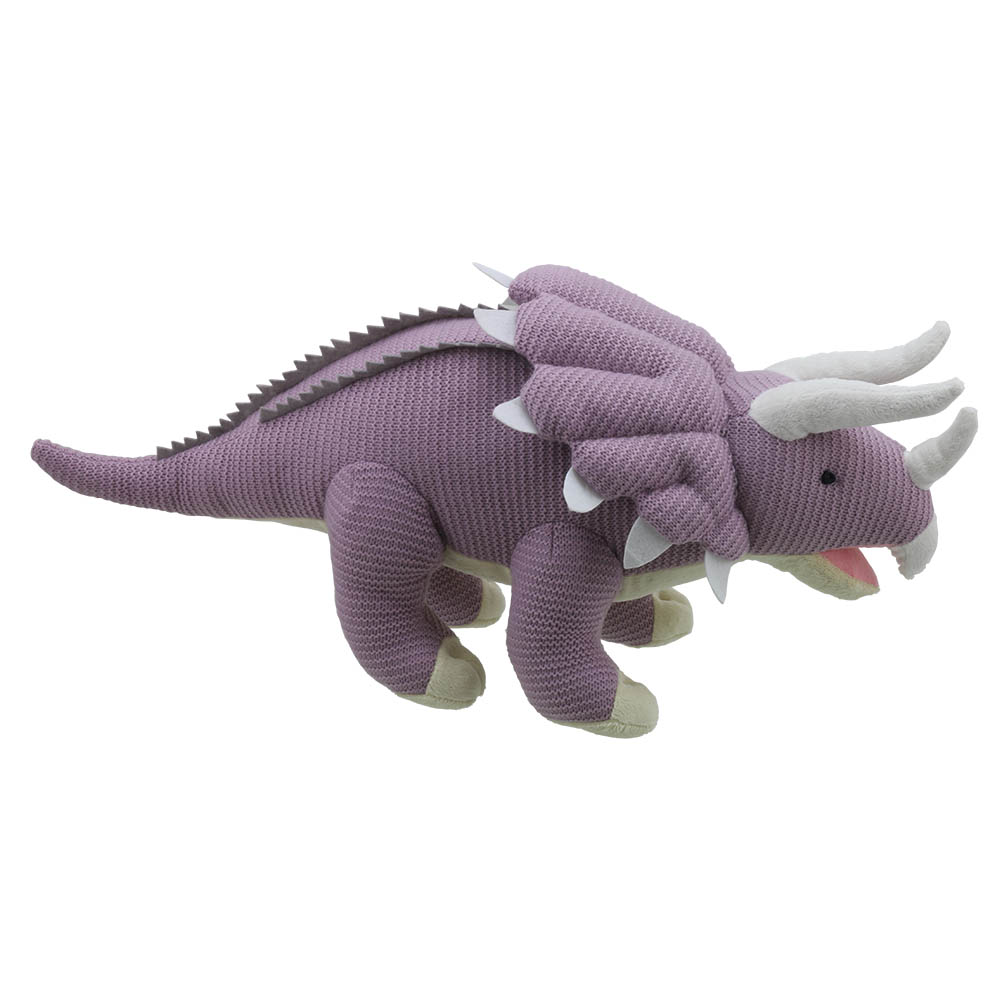 Triceratops (Lilac) - Large - Wilberry Knitted