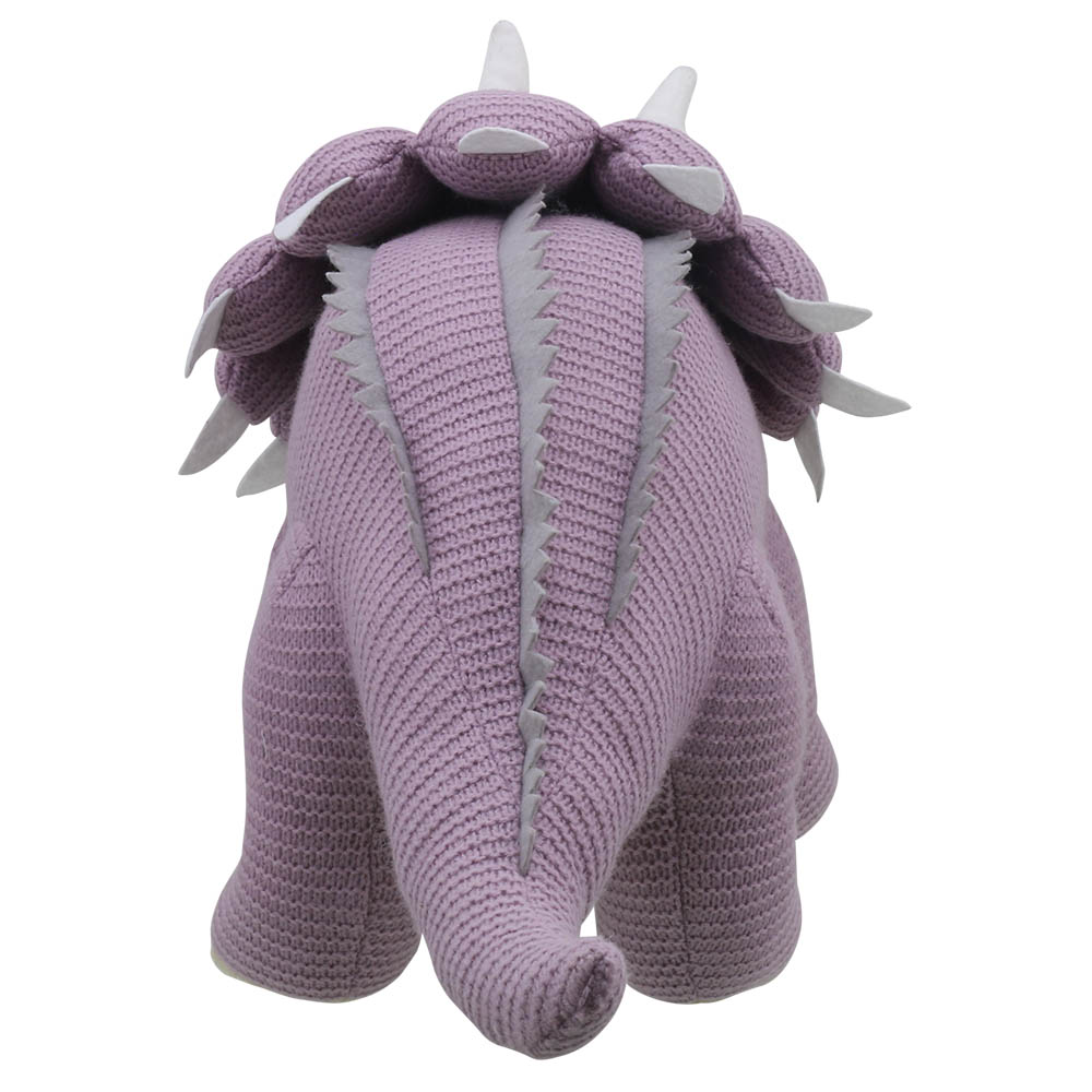 Triceratops (Lilac) - Large - Wilberry Knitted