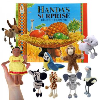Handa’s Surprise Book with Finger Puppets