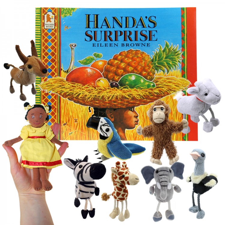 Handa’s Surprise Book with Finger Puppets