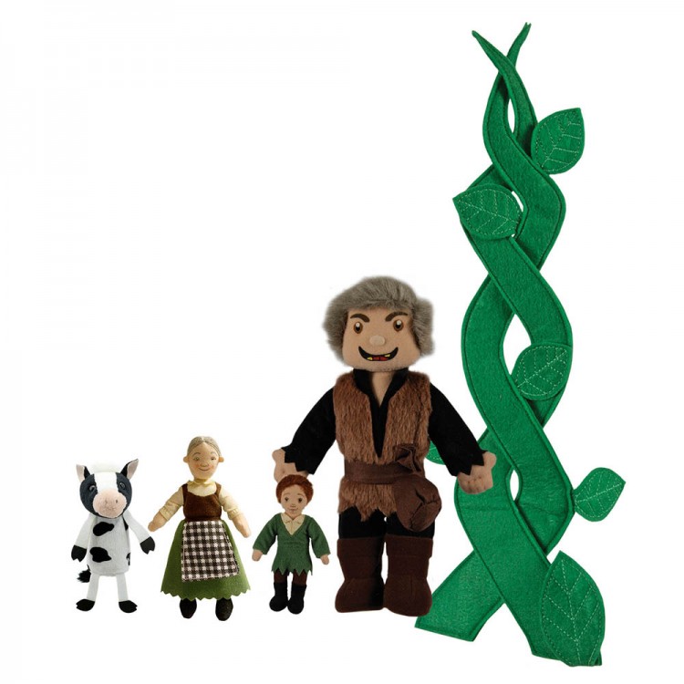 Jack & the Beanstalk Story Finger Puppet Set