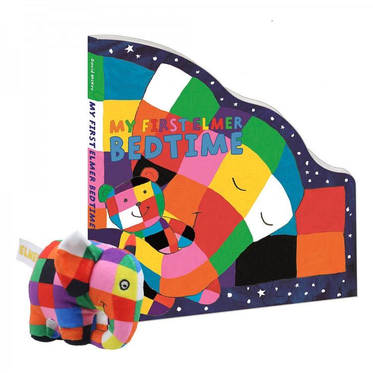 Elmer Bedtime and Elmer Finger Puppet