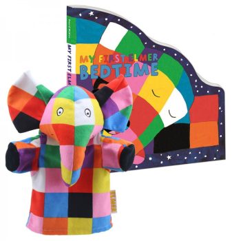 Elmer Bedtime and My First Elmer Puppet