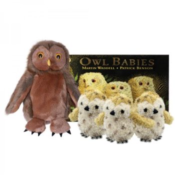 Owl Babies Book with Puppets