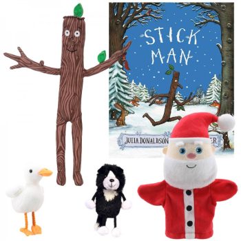 Stickman Book and Puppet Set