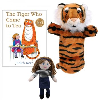 The Tiger Who Came To Tea with puppets