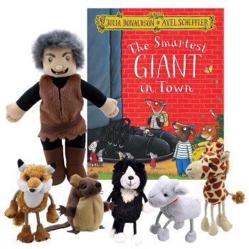 The Smartest Giant in Town with puppets