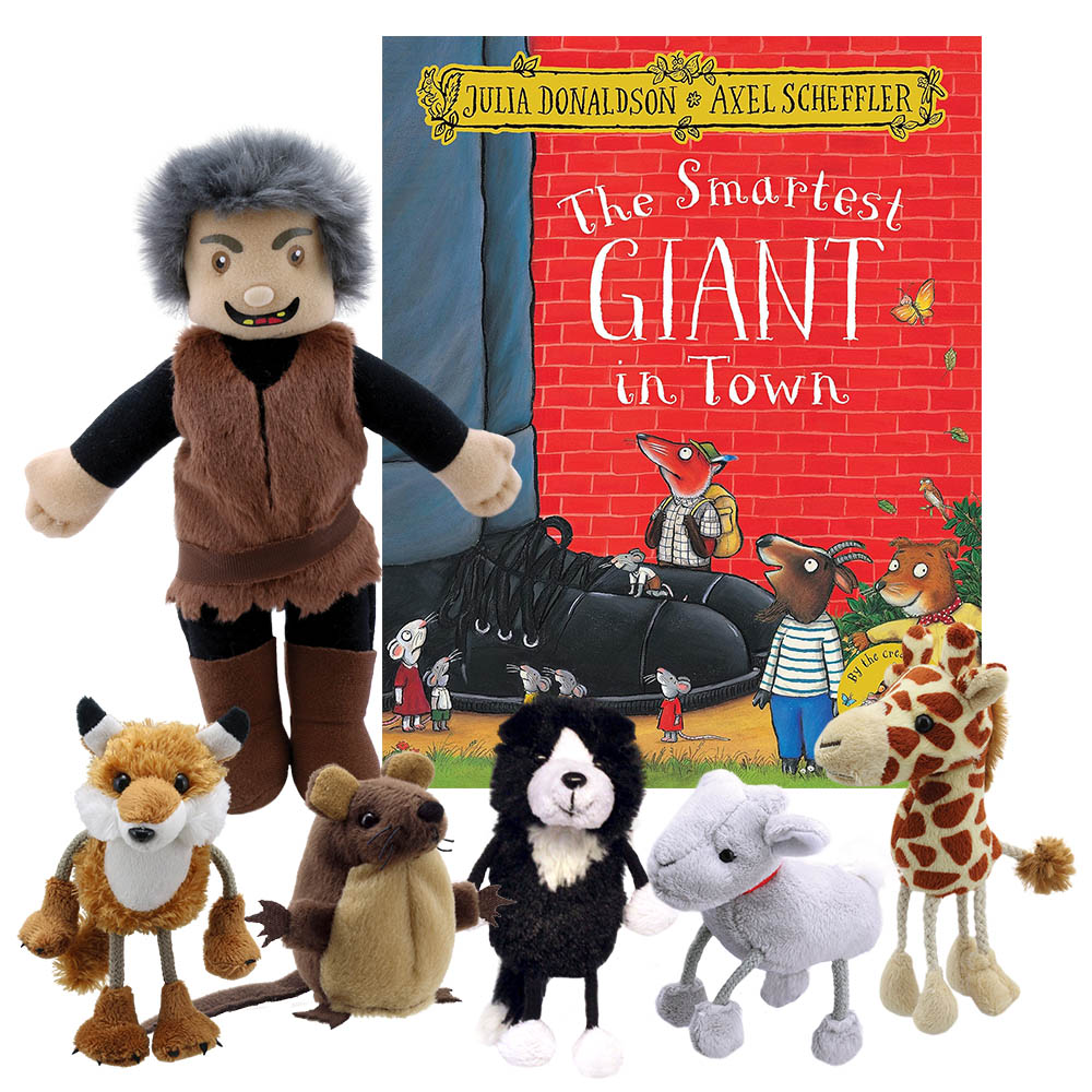 The Smartest Giant in Town with puppets