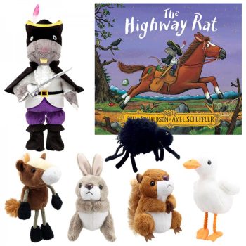 The Highway Rat Book and Puppet Set