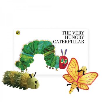 The Very Hungry Caterpillar Book with Finger Puppets