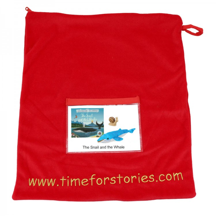 The Snail and the Whale Book with Puppets