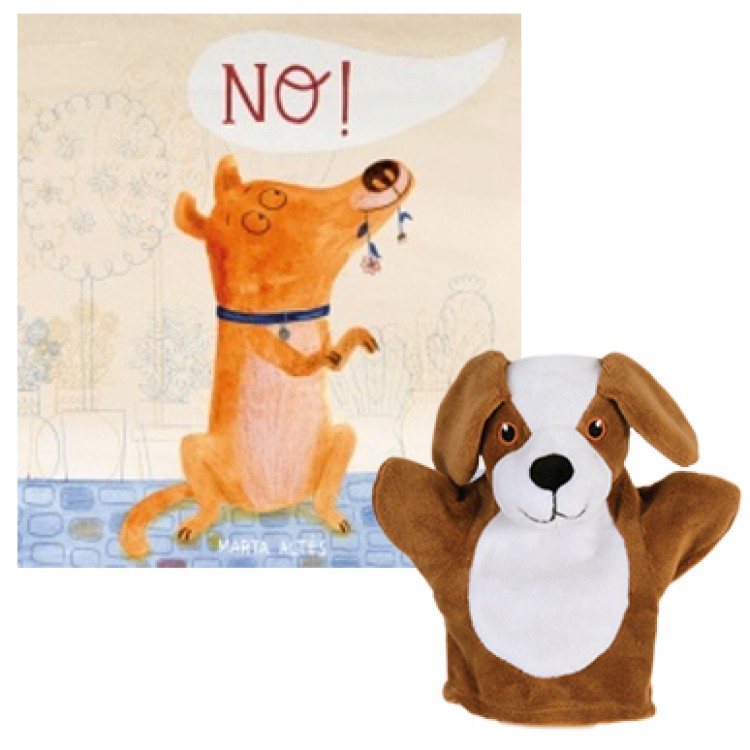 No! Book Book with Puppets