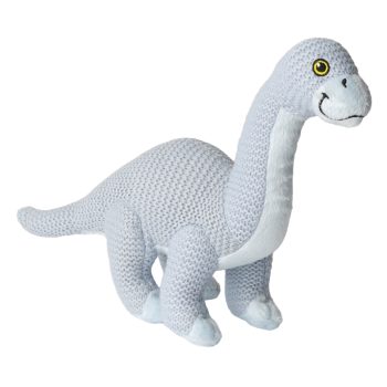 Wilberry Knitted Brontosaurus - Blue (small)
