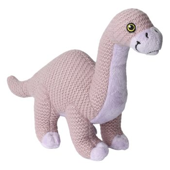 Wilberry Knitted Brontosaurus - Lilac (small)