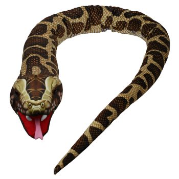 Large Creatures Brown Snake Hand Puppet