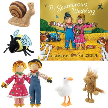 The Scarecrow's Wedding Book and Puppet Set
