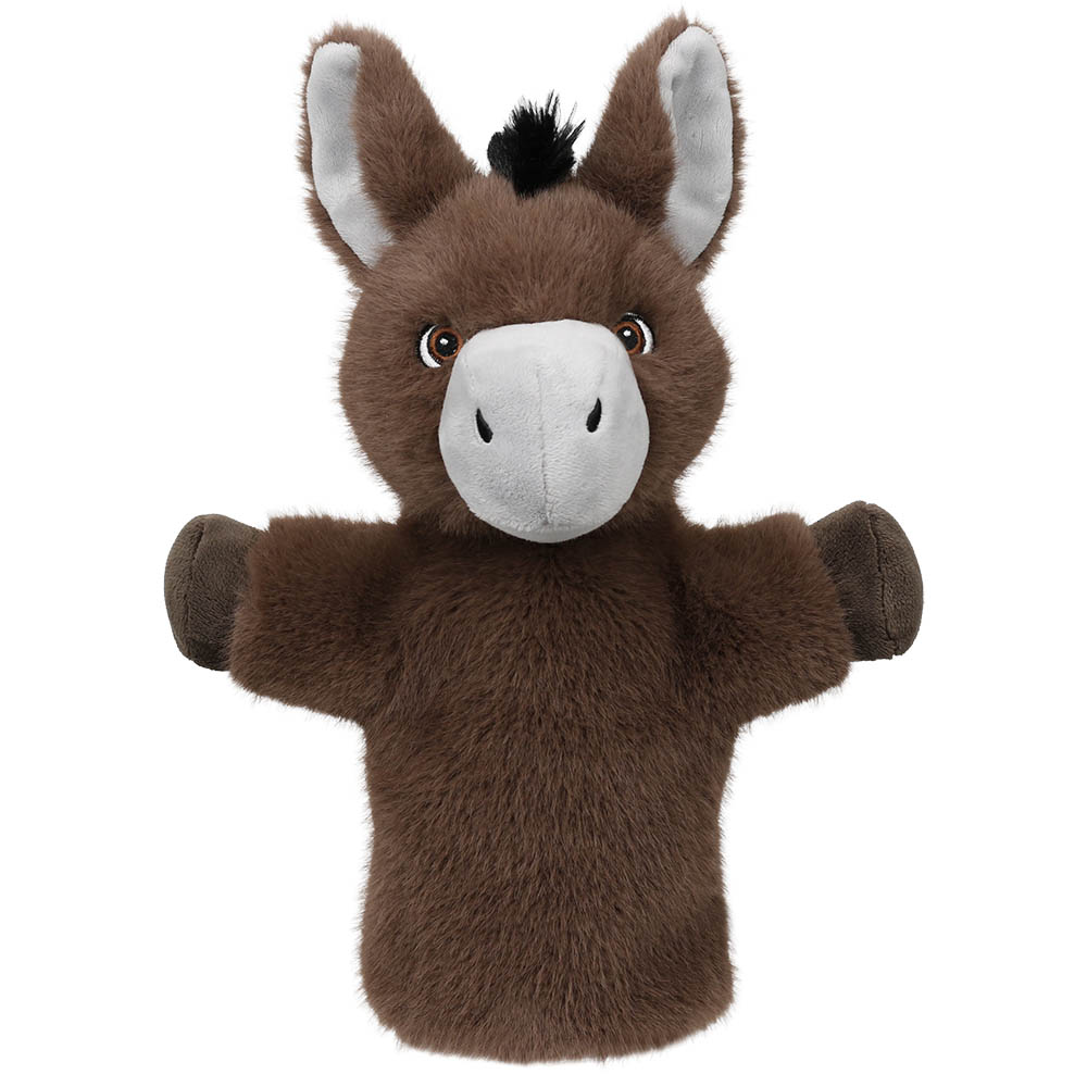 Eco Animal Puppet Buddies Donkey Hand Puppet